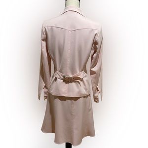 Pink Jacket and Skirt Suit Jacket Size 4P Skirt Size 8P
